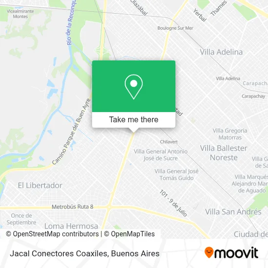 Jacal Conectores Coaxiles map