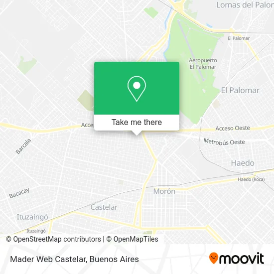 Mader Web Castelar map