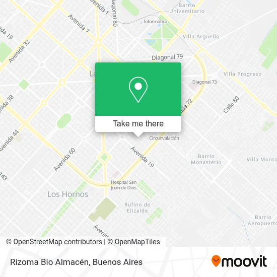 Rizoma Bio Almacén map