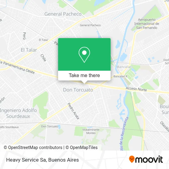 Heavy Service Sa map