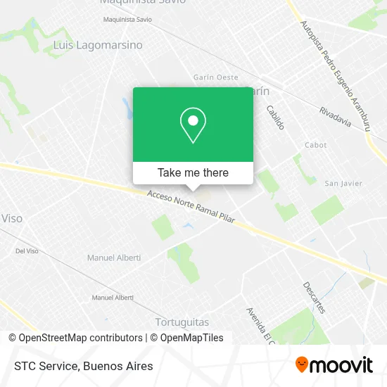 STC Service map