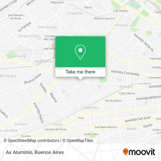 Ax Aluminio map