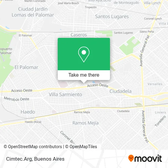 Cimtec.Arg map