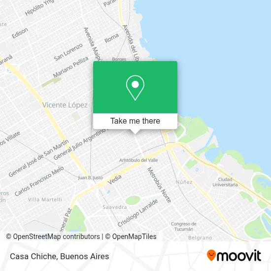 Casa Chiche map