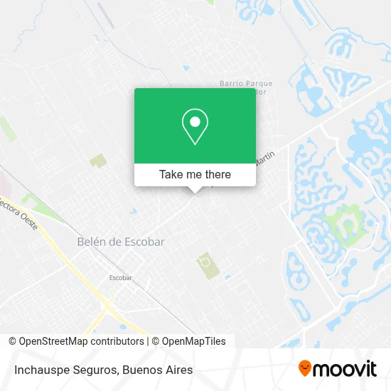Inchauspe Seguros map