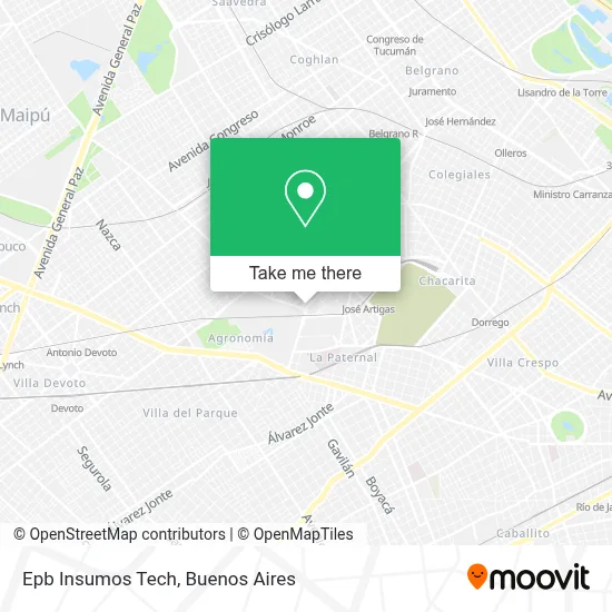 Epb Insumos Tech map