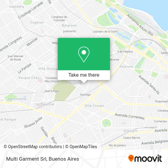 Multi Garment Srl map