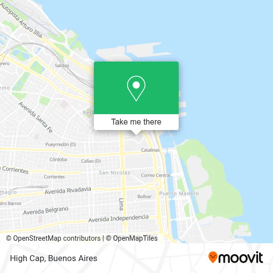 High Cap map