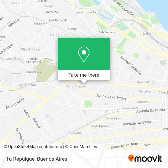 Tu Repulgue map