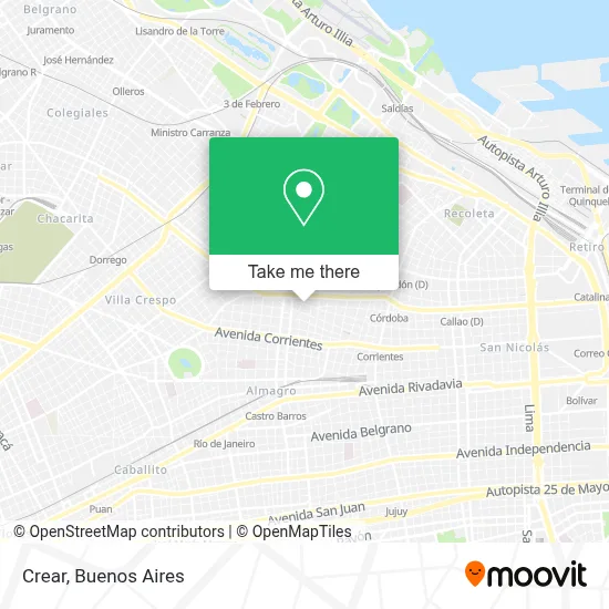 Crear map