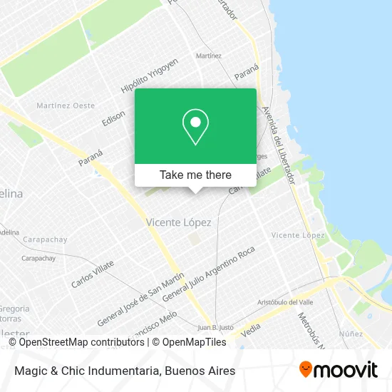 Magic & Chic Indumentaria map
