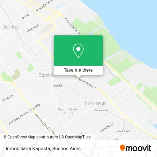 Inmobiliaria Kapusta map