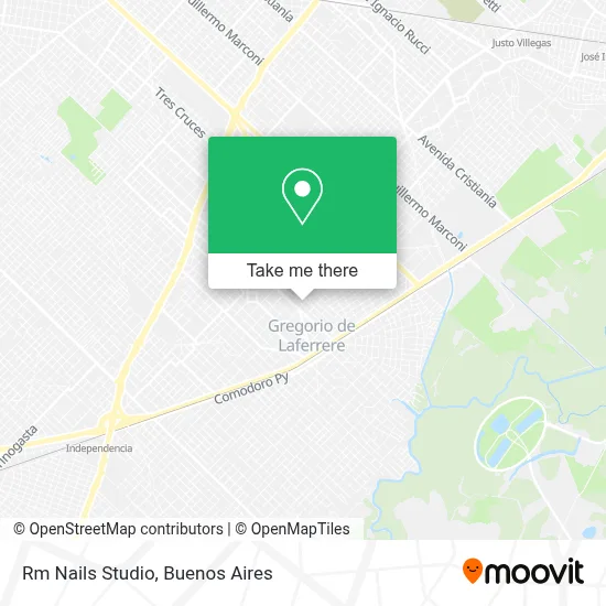 Rm Nails Studio map