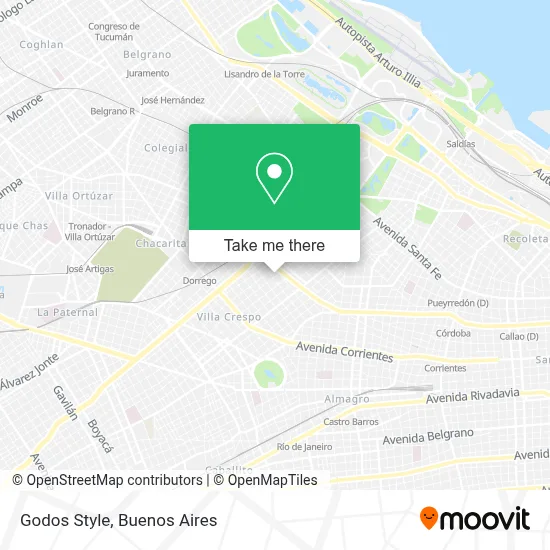 Godos Style map