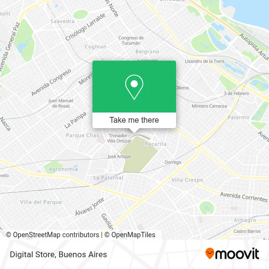 Digital Store map