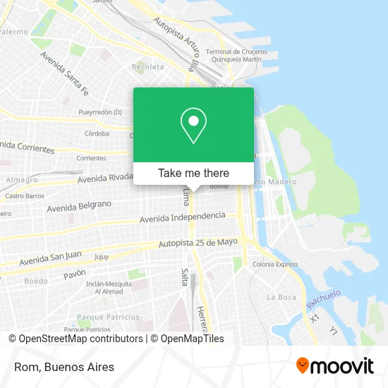 Rom map