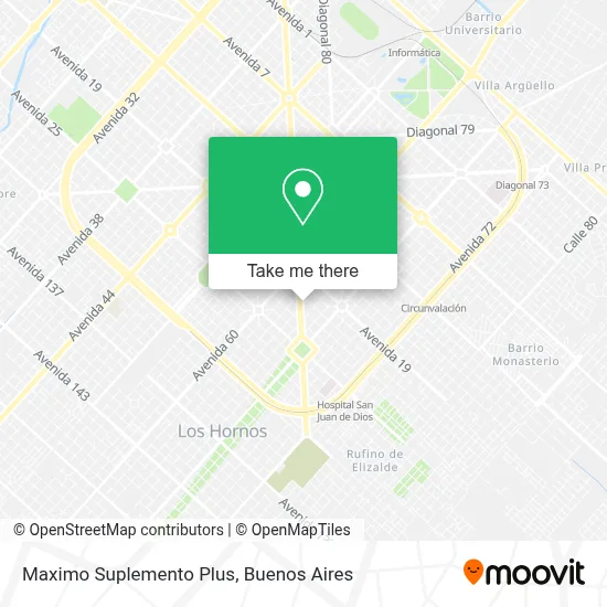 Maximo Suplemento Plus map