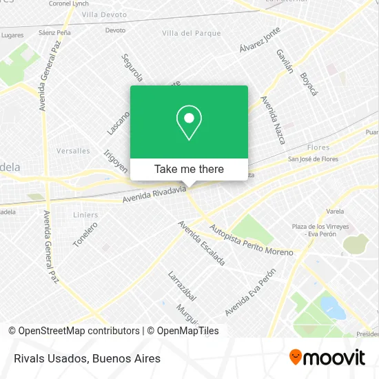 Rivals Usados map