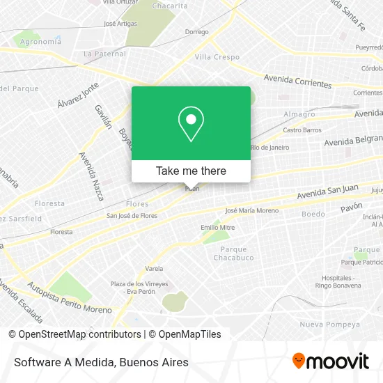 Software A Medida map