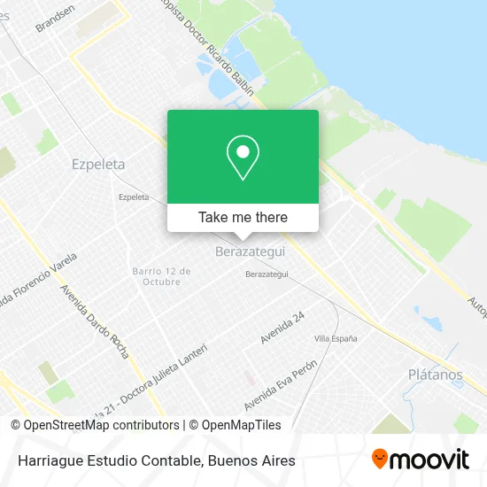 Harriague Estudio Contable map