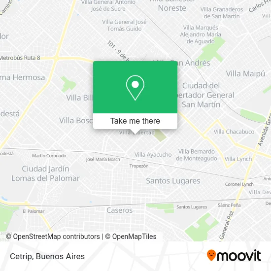 Cetrip map