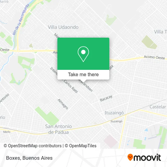 Boxes map