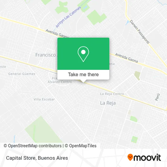 Capital Store map