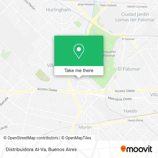 Distribuidora Al-Va map