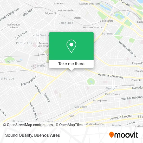 Sound Quality map