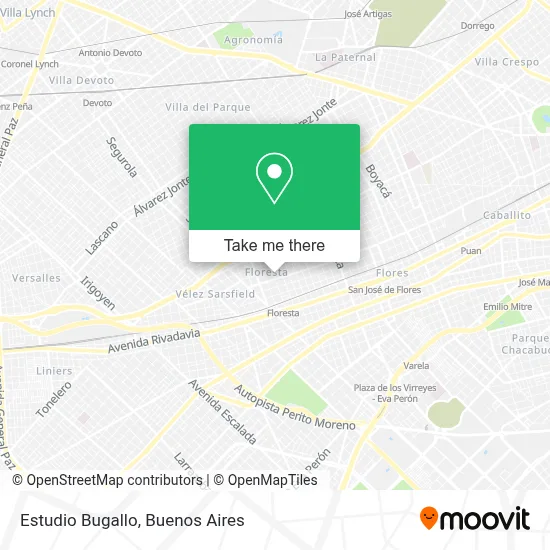 Estudio Bugallo map