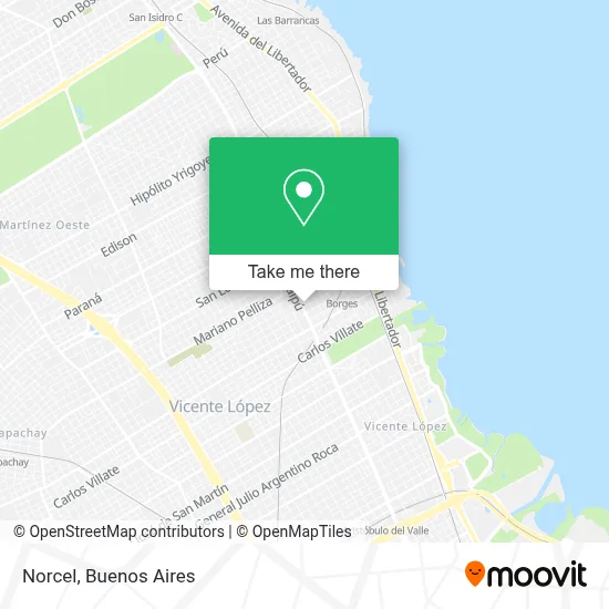 Norcel map