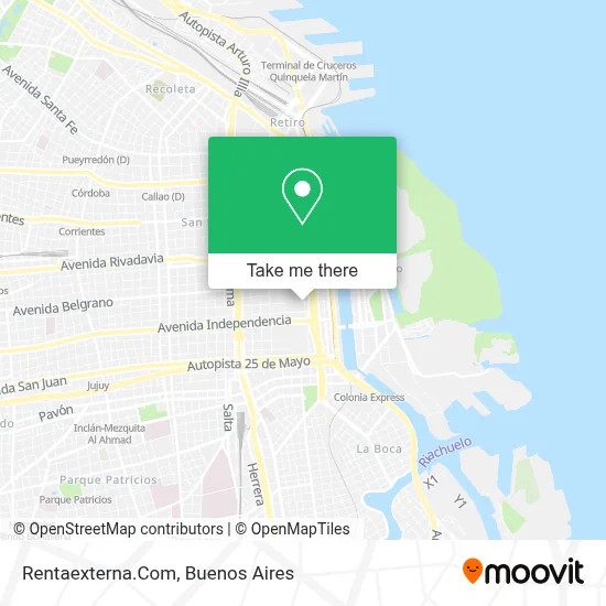 Rentaexterna.Com map
