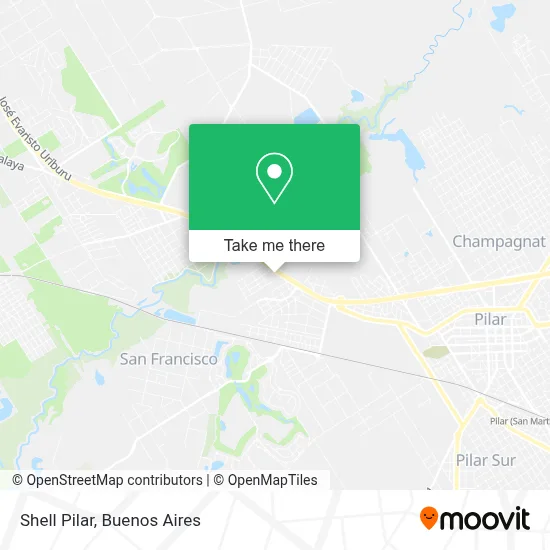 Shell Pilar map