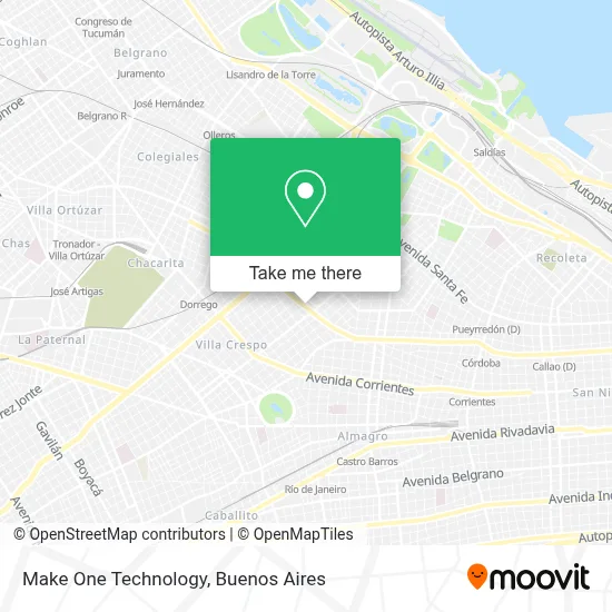 Make One Technology map