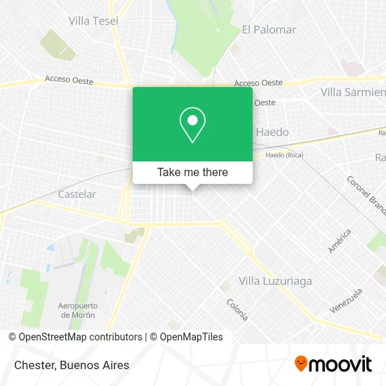 Chester map