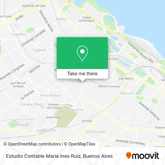 Estudio Contable Maria Ines Ruiz map