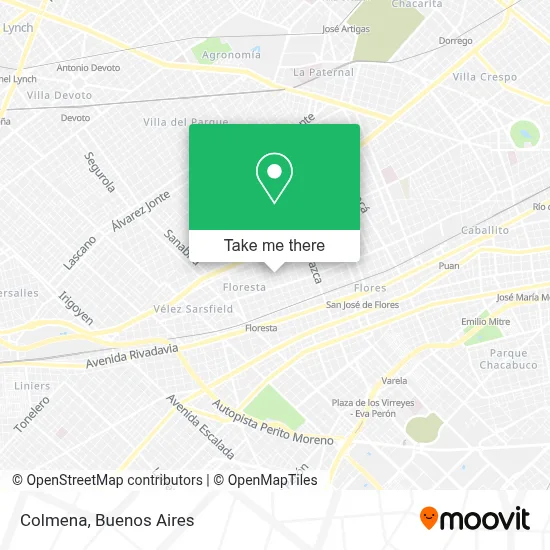 Colmena map