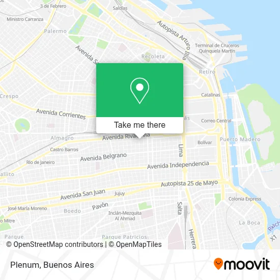 Plenum map