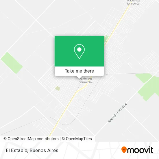 El Establo map
