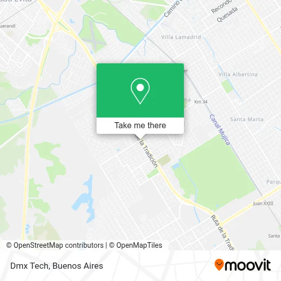 Dmx Tech map