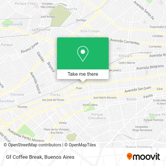 Gf Coffee Break map