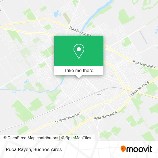 Ruca Rayen map