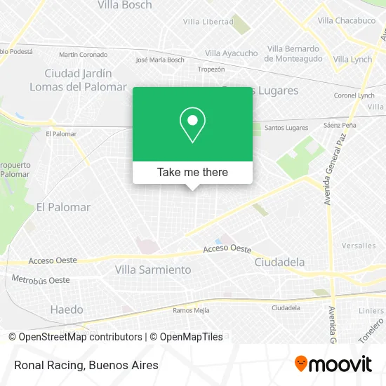 Ronal Racing map