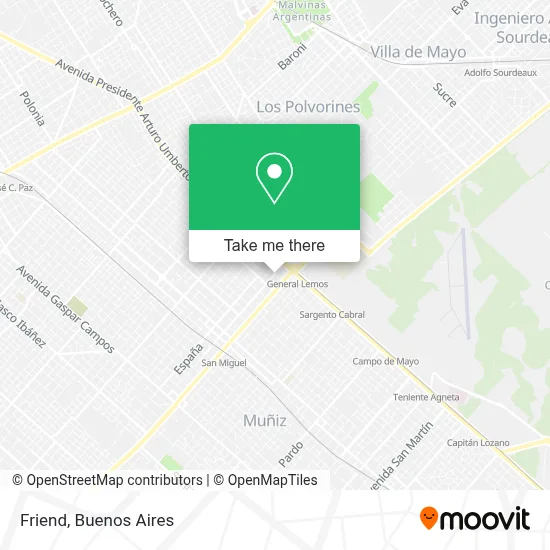 Friend map