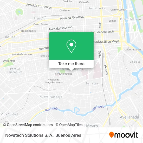 Novatech Solutions S. A. map