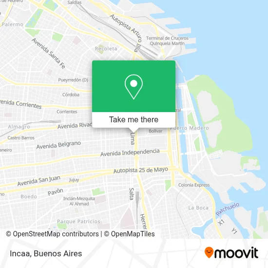 Incaa map