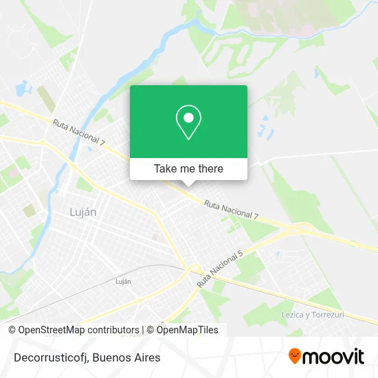 Decorrusticofj map