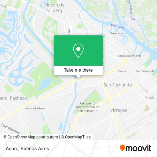 Aspro map
