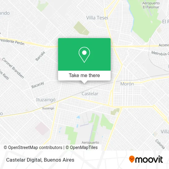 Castelar Digital map