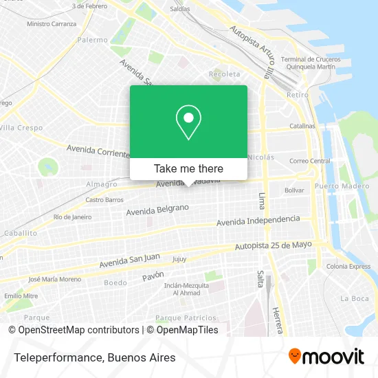 Teleperformance map